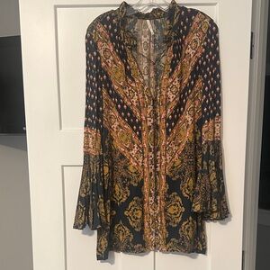 Free People Multicolor Mini Dress